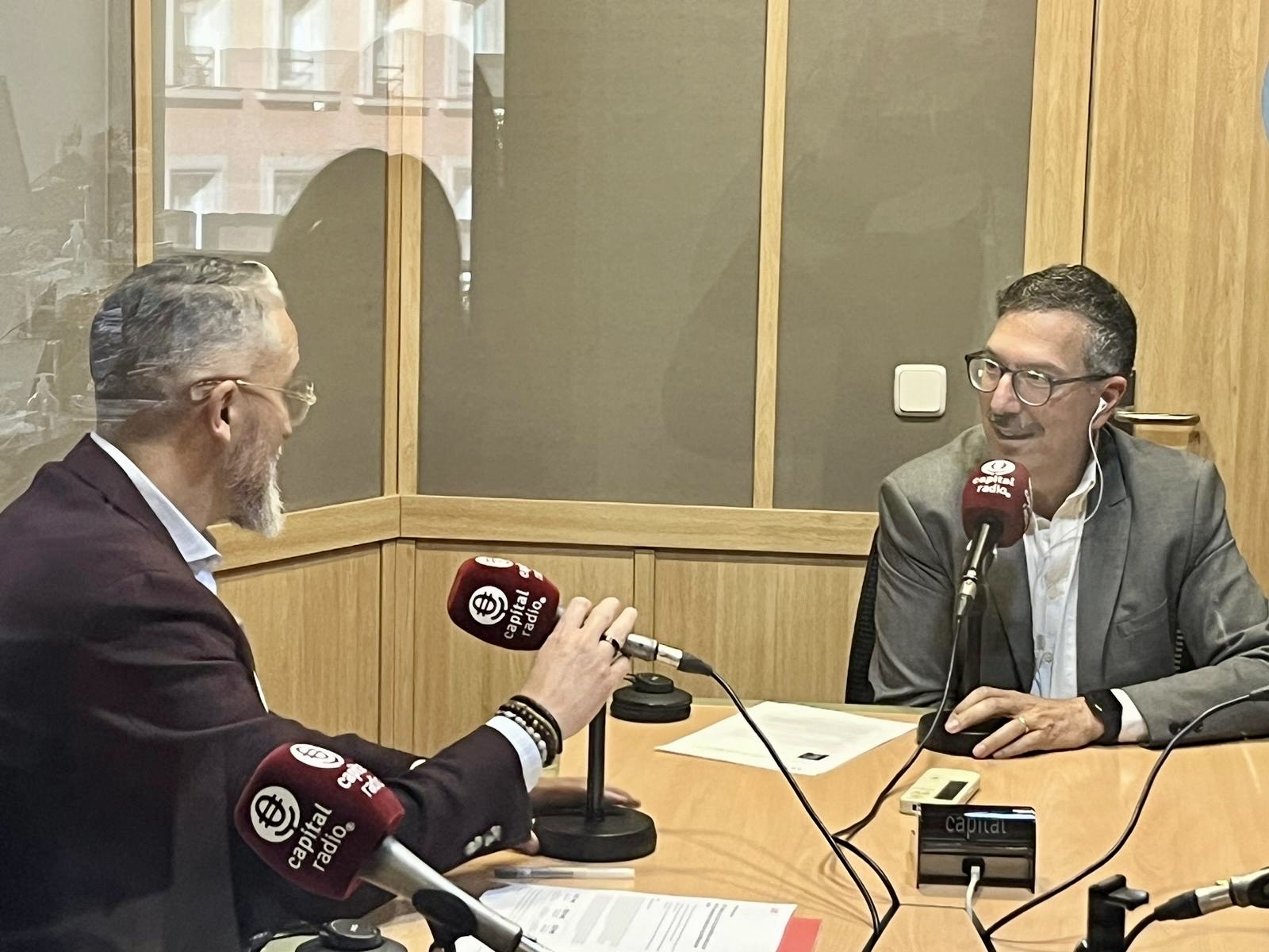 Alejandro Romero en «Capital Radio»